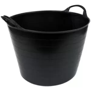 Sealey SFT40 Heavy-Duty Flexi Tub 40L - Black