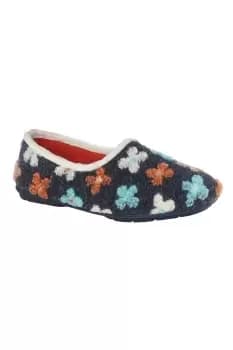 Gracie Floral Knitted Slipper