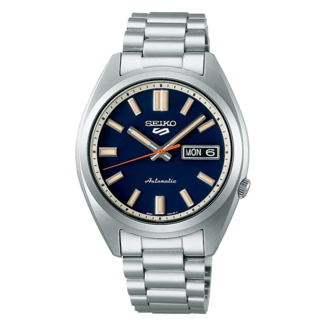 Seiko SRPK87K1 5 Sports SNXS aRinse Bluea Classic Sports Watch