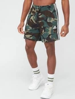 adidas Camo Short - Print, Camo Size M Men