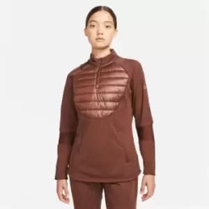 Nike Therma Zip Top Womens - Metallics