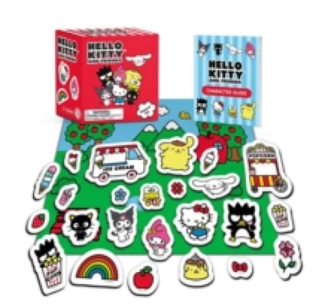 Hello Kitty and Friends Magnet Set. Paperback. By Merrill Hagan, Kristen Tafoya Humphrey, Sanrio Books