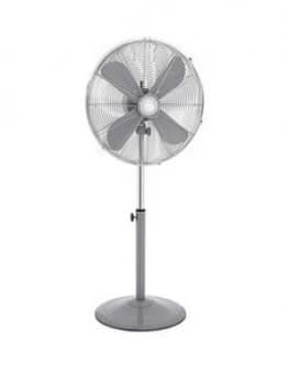 Swan Sfa12610Grn Retro 16" Stand Fan - Grey