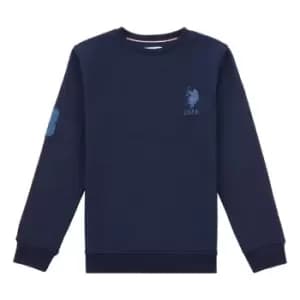 US Polo Assn US Polo Assn Player 3 Crew Sweater Infant Boys - Blue