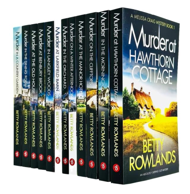 Betty Rowlands Melissa Craig Mystery Collection 12 Book Set Of Cozy British Murders Betty Rowlands Books