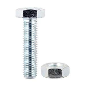 TIMco Hexagonal Set Screws - 6 x 20mm Pack of 8
