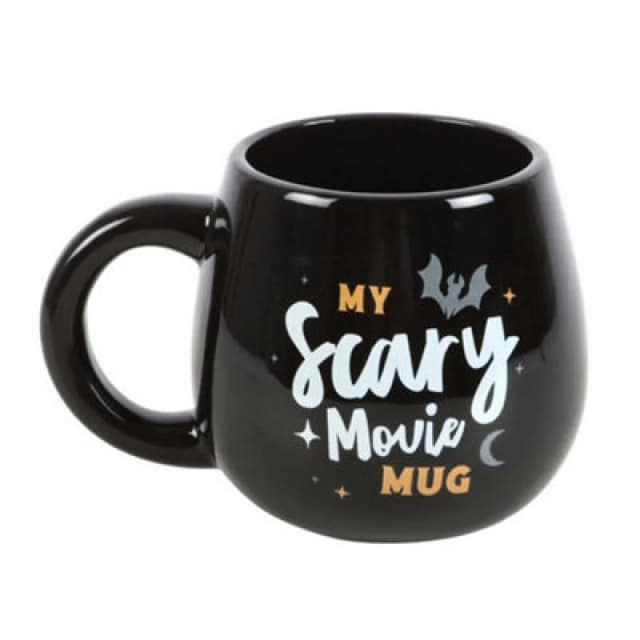 Something Different Something Different My Scary Movie Rounded Mug in Black One Size Unisex 5063652565568