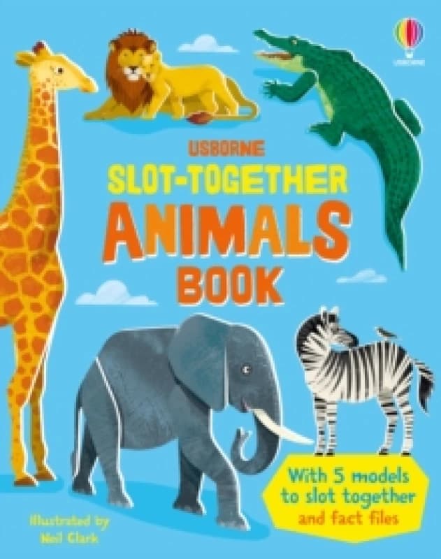Slot-together Animals Book Board book