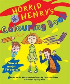 Horrid Henrys Colouring Book by Francesca Simon Paperback