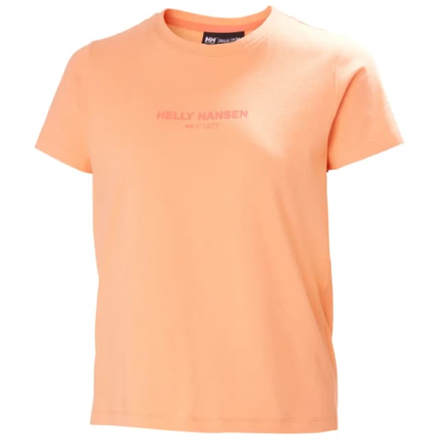 Helly Hansen Womens T-Shirt Helly Hansen Core 2.0 Orange Female L