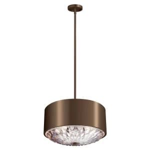 4 Light Ceiling Pendant Brass, E27
