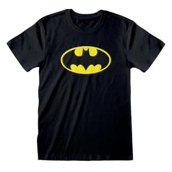 DC Batman - Logo Unisex Large T-Shirt - Black