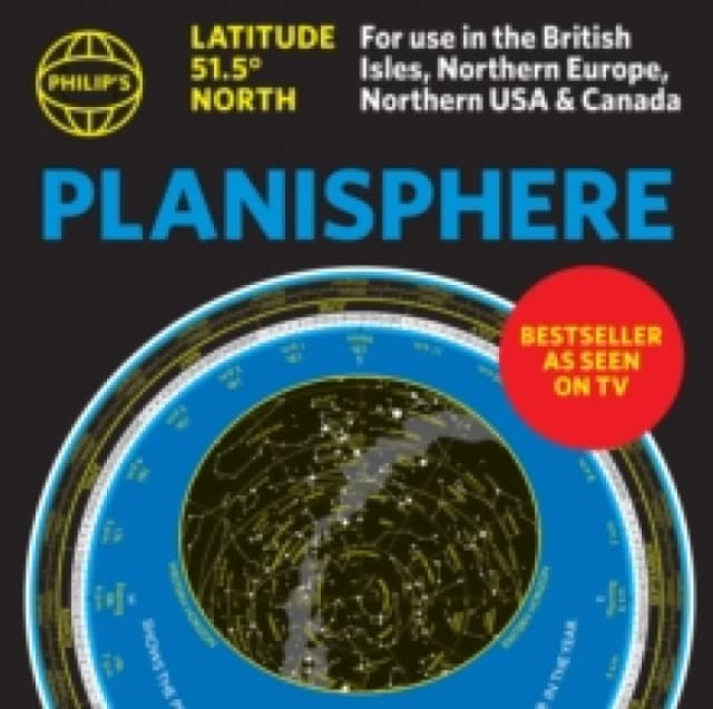 Philip's Planisphere (Latitude 51.5 North) : For use in Britain and Ireland, Northern Europe, Northern USA and Canada Multiple-component retail produc