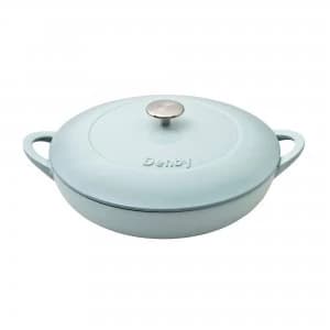 Denby Pavilion Cast Iron 30Cm Shallow Casserole