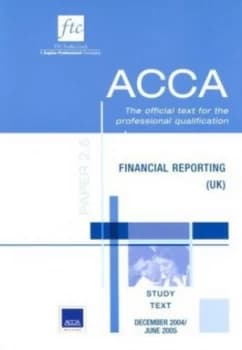 Financial Reporting uk Stream by Association of Chartered Certified Accountants Paperback