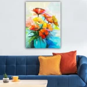 468631994_70100 Multicolor Decorative Canvas Painting