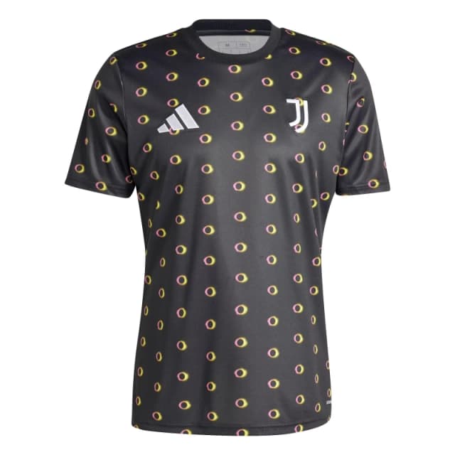 adidas Juventus Pre Match Shirt 2024 2025 Adults - Black S