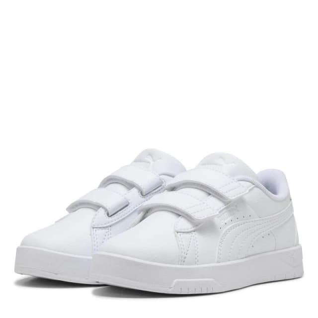 Puma Jada Court Trainers Child Girls - White White C11