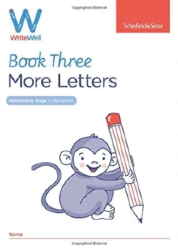Carol Matchett WriteWell 3: More Letters, Early Years Foundation Stage, Ages 4-5 Book Multi unisex