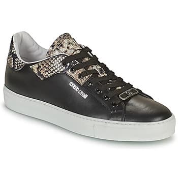 Roberto Cavalli KALE mens Shoes Trainers in Black,10.5