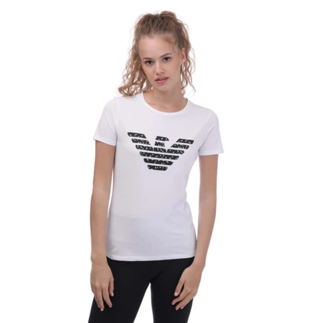 Emporio Armani Big Logo T-Shirt - White White 6