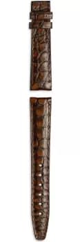 IWC Strap Alligator Dark Brown For Butterfly Clasp XS