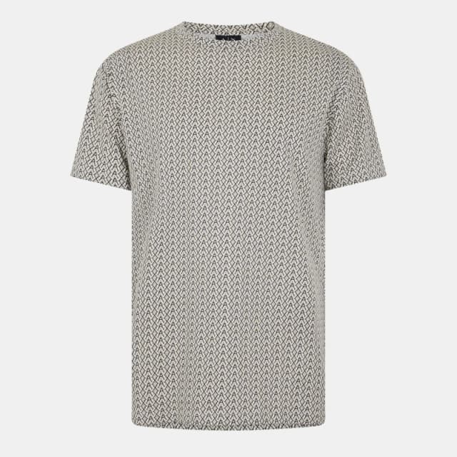 Armani Exchange Mens AX All Over Print T-Shirt AOP F0143 male S