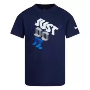 Nike Logo T-Shirt Infant Boys - Blue