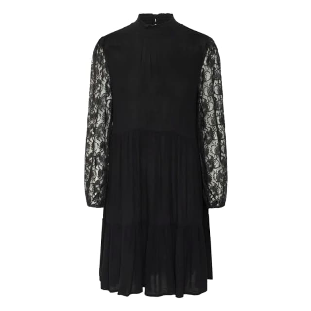 Kaffe Womens lace dress KAFFE Stina Amber Noir Female 46