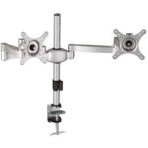 Allcam ACAVA AVM05G LCDLED Monitor Double Arm Stand Silver AVM05G