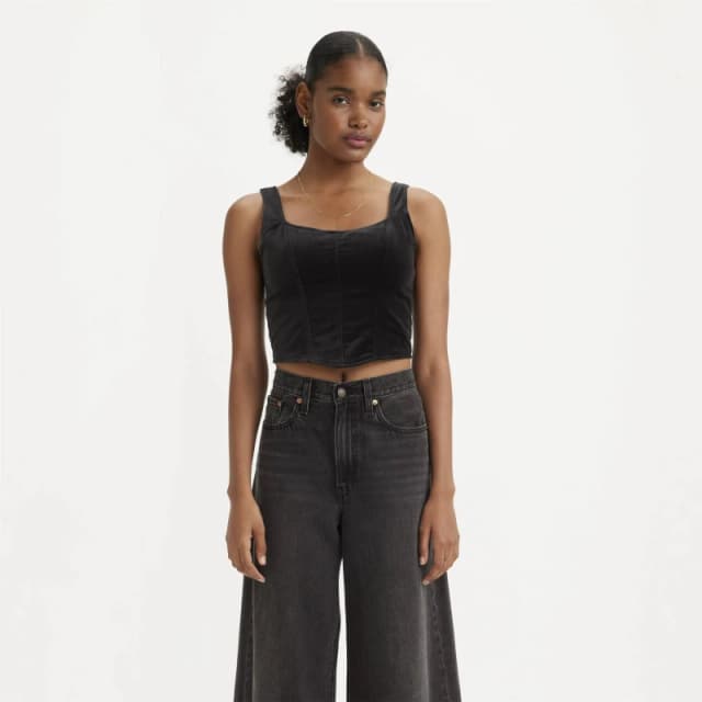 Levis Levis Lennox Corset Top Caviar - Black 12