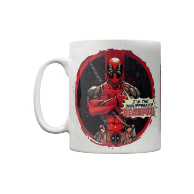 Deadpool Insufferable Mug Off White unisex