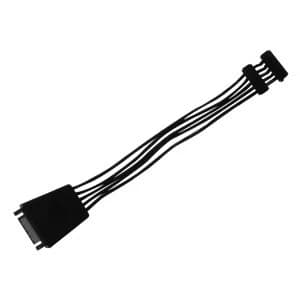 Silverstone SST-CP06-E2 Flexible SATA Power Cable 2x Connectors with Capacitors