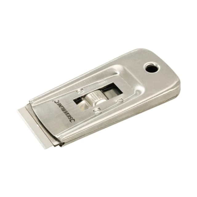 Silverline Retractable Steel Window Scraper - 100mm