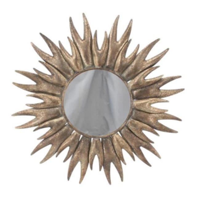 MSL 86CM ROUND METAL MIRROR