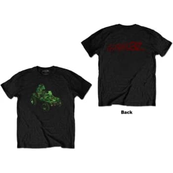 Gorillaz - Group Green Geep Unisex Large T-Shirt - Black
