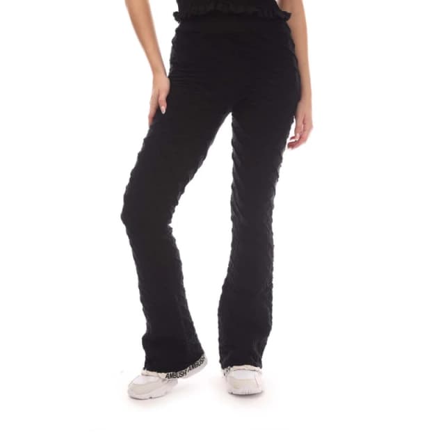 Ambush Monogram Knit Pants - Black 8