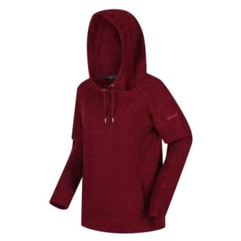 Regatta Kizmit II Fleece Hoodie - Claret Marl