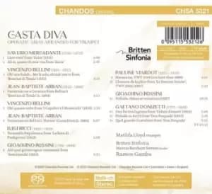 Matilda Lloyd - Matilda Lloyd: Casta Diva: Operatic Arias Transcribed for Trumpet CD Album - Used