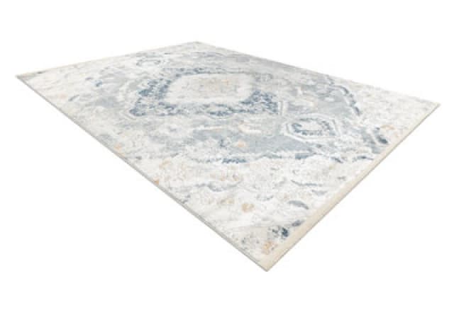 RugsX Distin 0816A Blue / Light Green / White Modern Carpet - Ornament, Vint 80X150 Cm