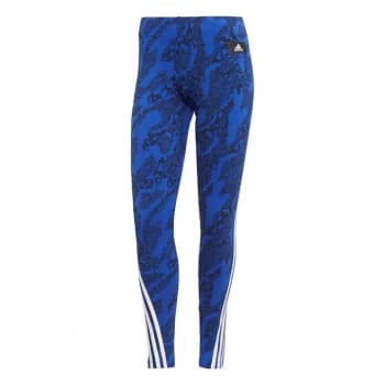 adidas Sportswear Future Icons Animal-Print Leggin - Bold Blue / Legend Ink / White