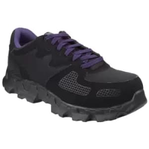 Timberland Pro Womens/Ladies Powertrain Low Lace Up Safety Shoes (6 UK) (Black)