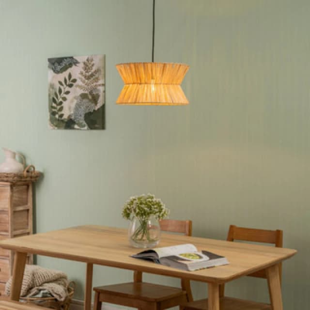 ValueLights Maddie Natural Paper Rope Ceiling Floor Lamp Light Shade & 4w LED Natural unisex