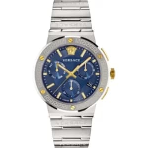 Mens Versace Greca Logo Chrono Watch