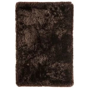 Asiatic Plush Rug - 160 x 230cm - Dark Chocolate