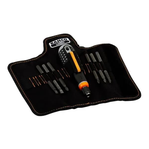 Bahco 7 Piece Ergo Screwdriver Interchangeable Blade Set BE-8571