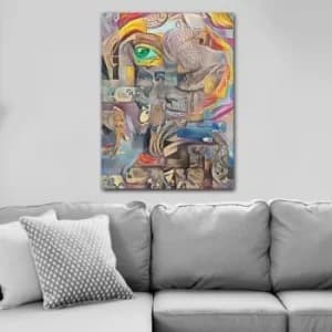 1299851431_70100 Multicolor Decorative Canvas Painting