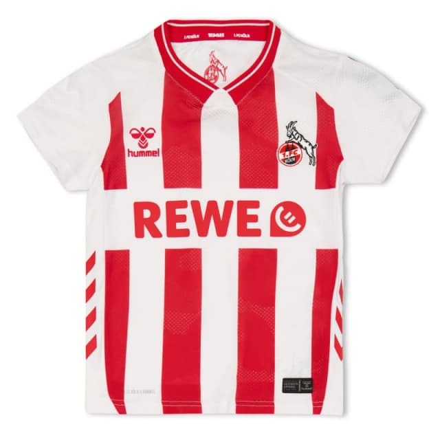 Hummel Koln Home Shirt 2025 2026 Juniors White male 7-8 (S)