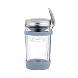 Kilner All In 1 Food To Go Jar Set, Grey