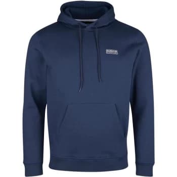 Barbour International Small Logo Hoodie - Blue